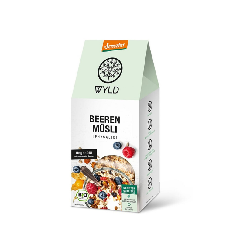 BIO Müsli cu fructe de pădure - WYLD