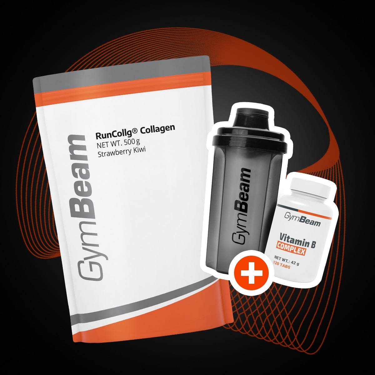 Colagen hidrolizat RunCollg® cu vitamina C - GymBeam