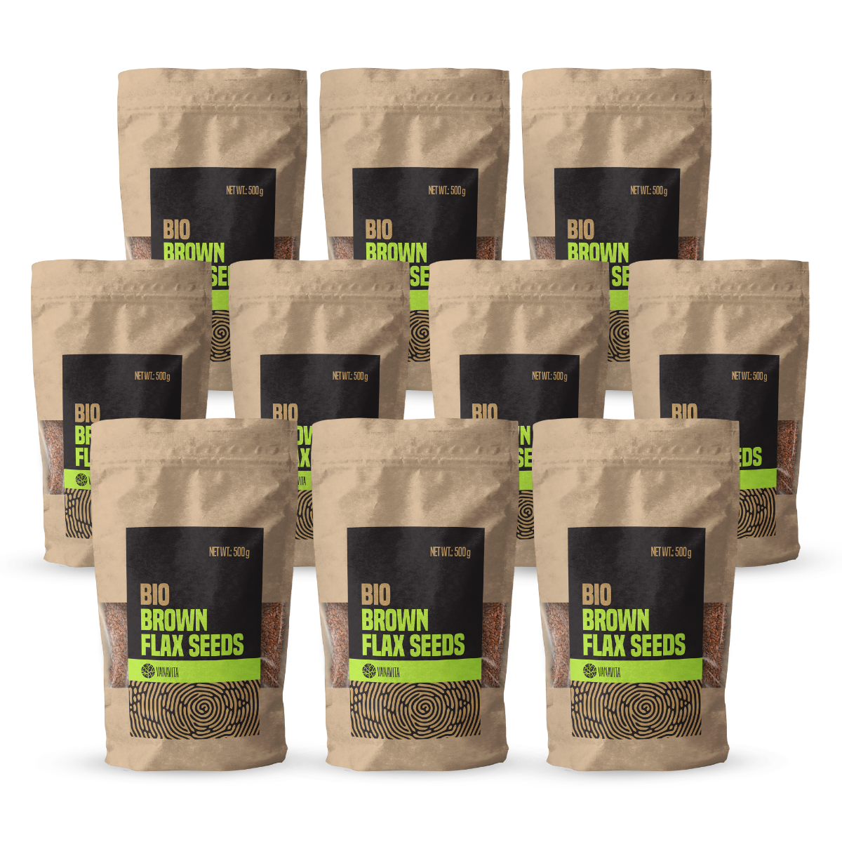 VanaVita BIO Semințe de in brun