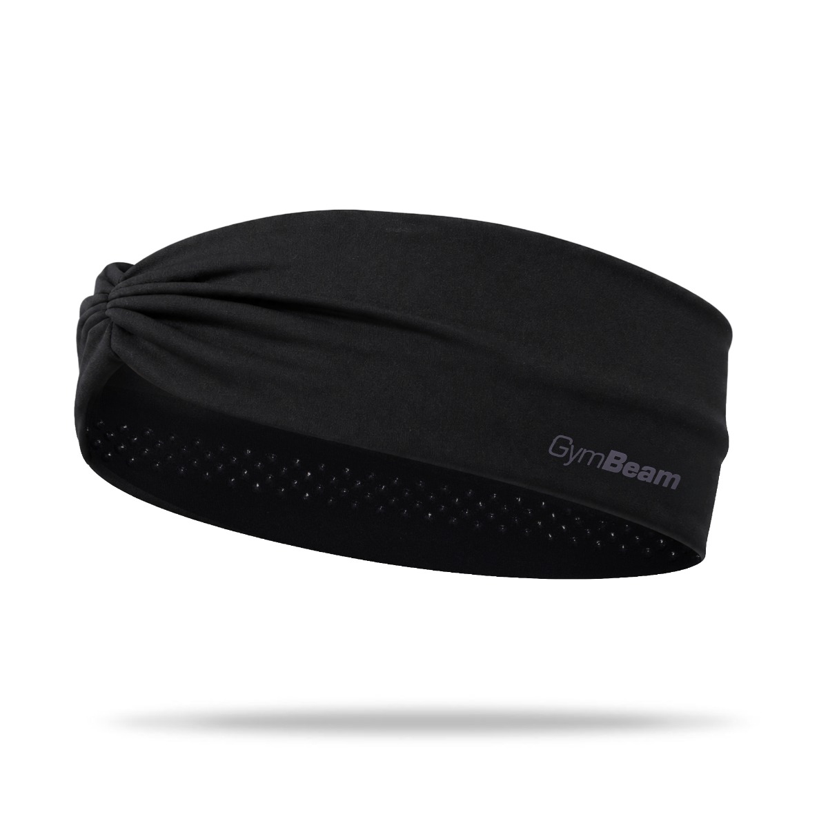 Bandană Bow Black - GymBeam