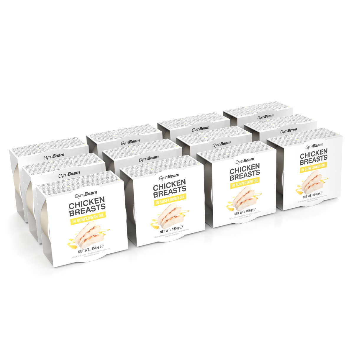 GymBeam Piept de pui în ulei de floarea soarelui