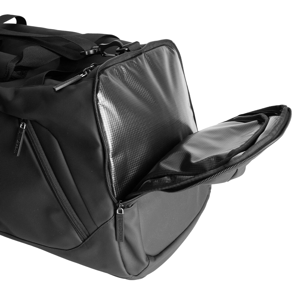 GymBeam Geantă sport Core Black · záber 9