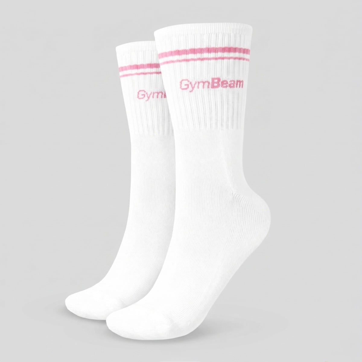 Șosete Crew Pink – GymBeam