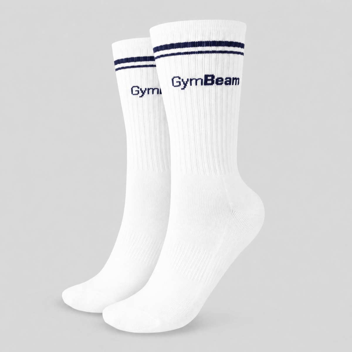 Șosete Crew White - GymBeam