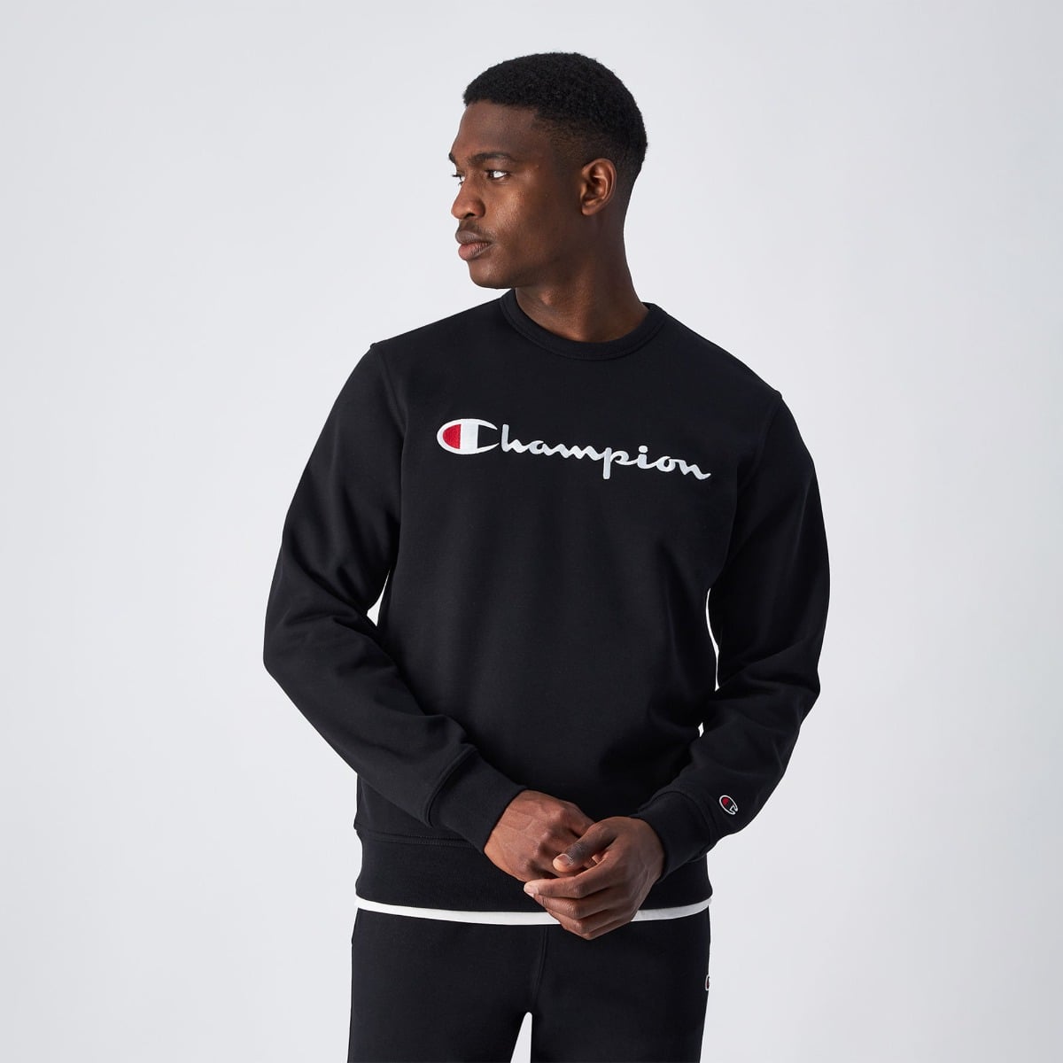 Hanorac Crewneck Black - Champion