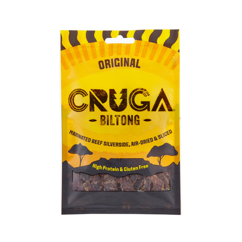 Cruga Biltong Beef Jerky 25 g chilli