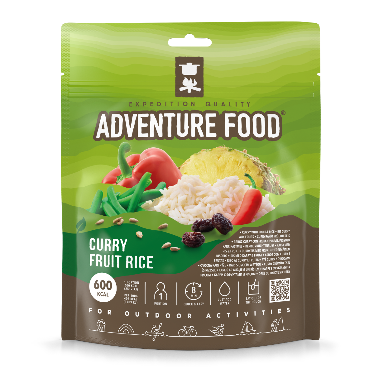 Orez cu fructe și curry  - Adventure Food