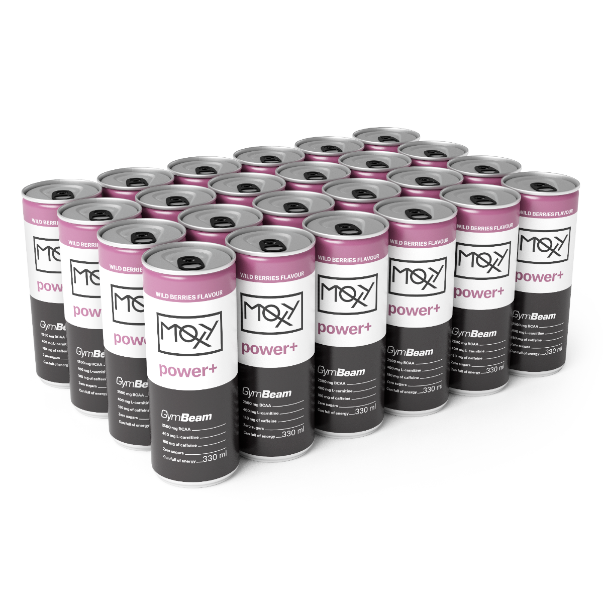 MOXY Power+ Energy Drink 330 ml - GymBeam | GymBeam.ro