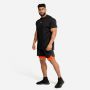Men‘s T-shirt Bodybuilding Black - Squat Wolf S