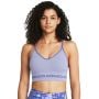 Sutien Seamless Low Long Bra Purple - Under Armour L