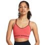 Sutien sport Seamless Low Long Bra Pink -  Under Armour L