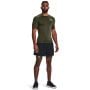 Tricou de compresie HG Armour Comp SS Green - Under Armour XXL