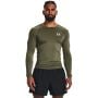 Compression T-shirt HG Armour Comp LS Green - Under Armour XXL