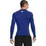 Tricou HG Armour Comp LS Blue - Under Armour M