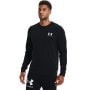 Hanorac Rival Terry LC Crew Black - Under Armour L