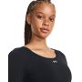 Tricou pentru femei Train Seamless LS Black - Under Armour M