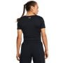 Tricou pentru femei Motion Crossover Crop SS Black - Under Armour XL
