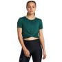 Tricou pentru femei Motion Crossover Crop SS Blue - Under Armour S