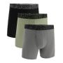Boxeri pentru bărbați Perf Cotton 6in 3Pack Green - Under Armour S
