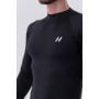 Tricou pentru bărbați Long-Sleeve Active Black - NEBBIA XXL