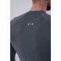 Tricou pentru bărbați Long-Sleeve Active Grey - NEBBIA XXL