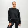 Hanorac Cropped Gym Spirit Black - NEBBIA L
