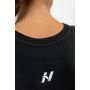Hanorac Cropped Gym Spirit Black - NEBBIA L