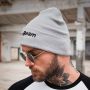 Căciulă de iarnă Beanie Grey - GymBeam uni