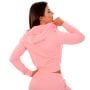 Hanorac pentru femei Zip-up TRN Pink - GymBeam S