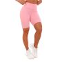 Pantaloni scurți pentru femei Biker Pink - GymBeam S