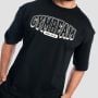 Tricou Boxy Athletic Society Black - GymBeam XL
