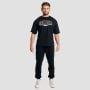 Tricou Boxy Athletic Society Black - GymBeam XL