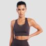 Sutien sport Aura Tee Brown - GymBeam M