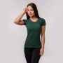 Tricou pentru femei Basic Green - GymBeam S