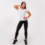 Tricou pentru femei Basic White - GymBeam S