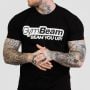 Tricou Beam Black - GymBeam L