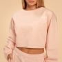 Hanorac pentru femei Cropped Bliss Pink - BeastPink M