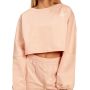 Hanorac pentru femei Cropped Bliss Pink - BeastPink M
