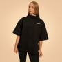 Tricou pentru femei Oversized Bliss Black - BeastPink M