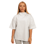 Tricou pentru femei Oversized Bliss Grey - BeastPink M
