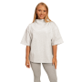 Tricou pentru femei Oversized Bliss Grey - BeastPink M
