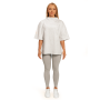 Tricou pentru femei Oversized Bliss Grey - BeastPink M