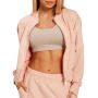 Hanorac pentru femei Zip-Up Bliss Pink - BeastPink XL