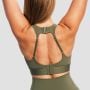 Sutien sport Combat Olive Grey - GymBeam S