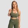 Sutien sport Combat Olive Grey - GymBeam S