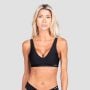 Sutien fără cusături Comfy Black - GymBeam M