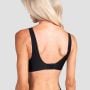 Sutien fără cusături Comfy Black - GymBeam M