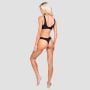Sutien fără cusături Comfy Black - GymBeam M