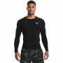 Tricou de compresie HG Armour Comp LS Black - Under Armour S