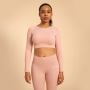 Tricou pentru femei Hyper Crop-Top Pink - BeastPink XXL